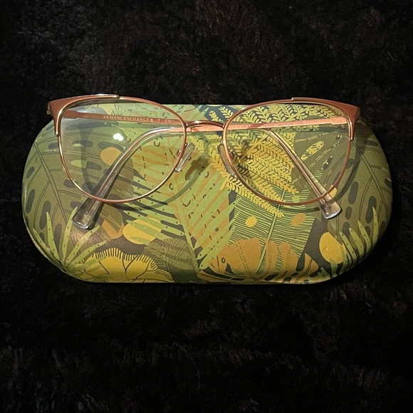 Armani Exchange AX10346103 Eyeglasses- Gold - Picture 2 of 4